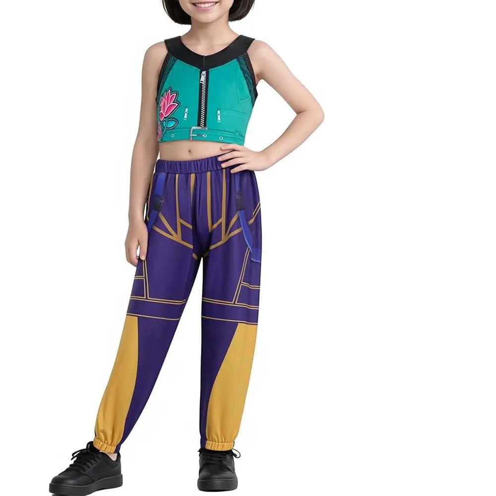 Costume Demon Hunters Enfants – Zoey Veste pantalon