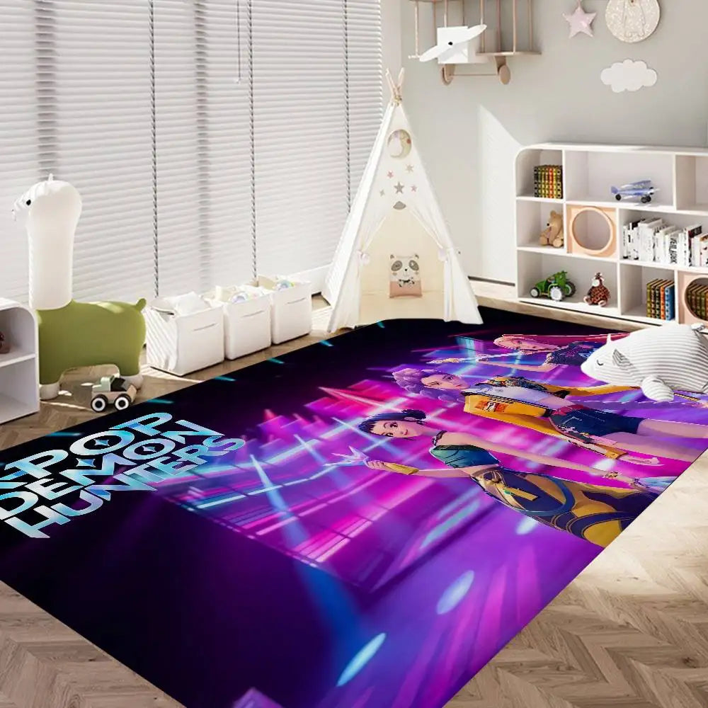 K-Pop Demon Hunters Rug – s1